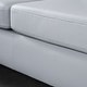 preview thumbnail 16 of 56, OVIOS Mid-Century SUEDE Leather Chaise Reversible Sofa
