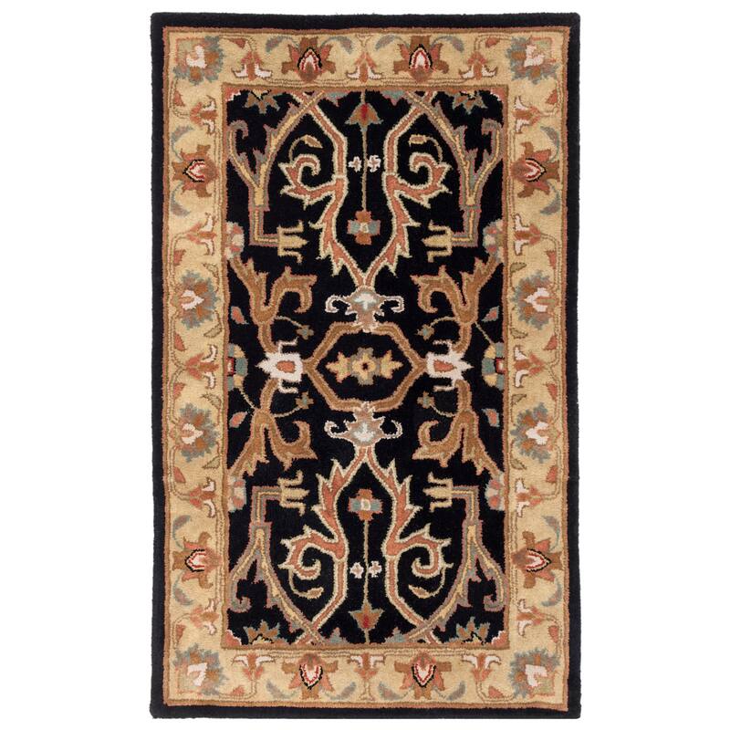 SAFAVIEH Handmade Heritage Abc Traditional Oriental Wool Rug