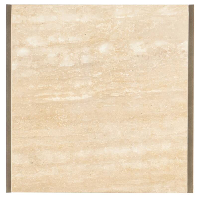 Hooker Furniture M11-80113-00 Hammon 24" Wide Square Marble Top Metal,