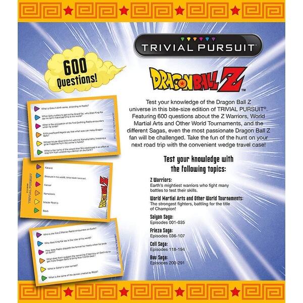 Shop Trivial Pursuit Dragon Ball Z Multi Overstock 25364422