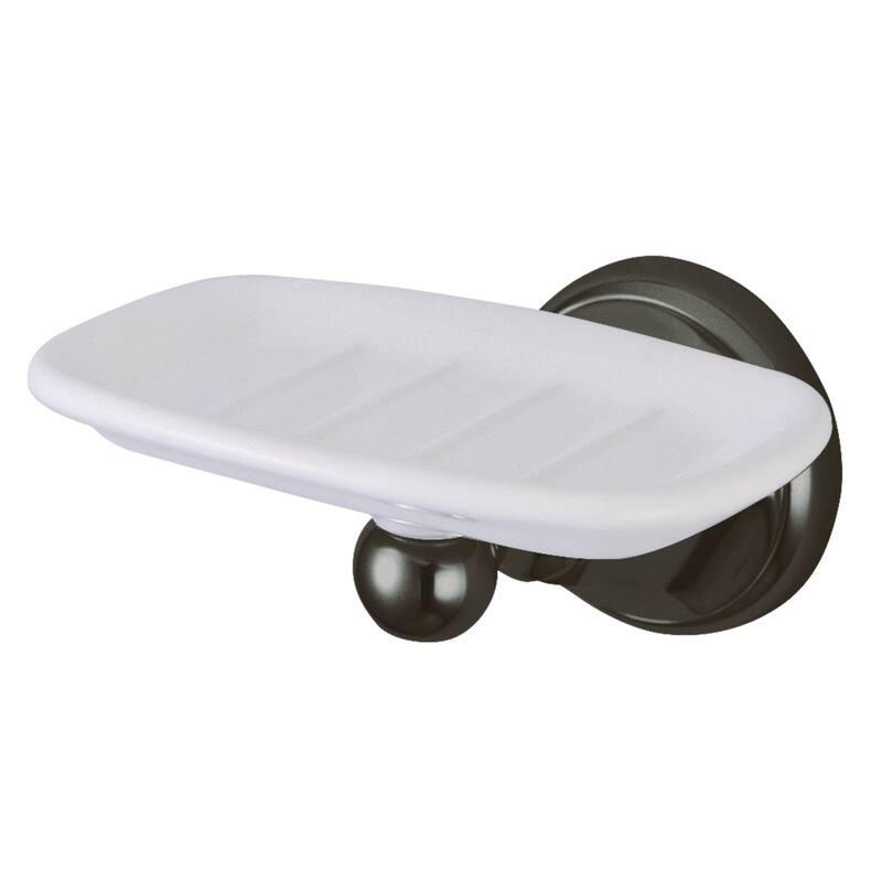 Kingston Brass Metropolitan Wall Mount Soap Dish Holder - Oil Rubbed Bronze