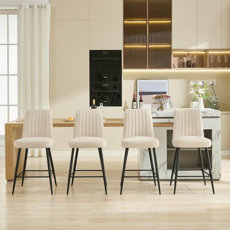 Bar Chair For Bedroom, Dining Room,Design Is Simple, The Cushion Is Comfortable,