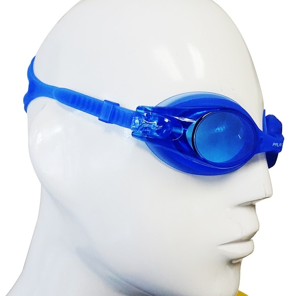 Farsighted prescription swim goggles
