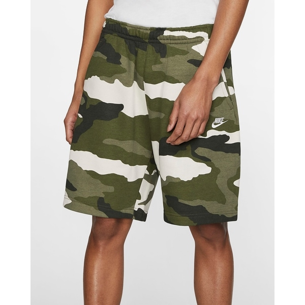 nike club fleece camo