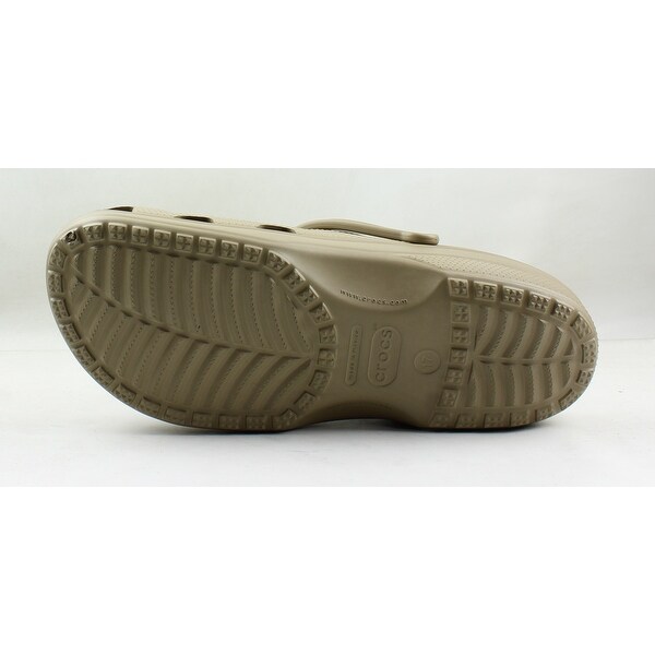 khaki crocs mens