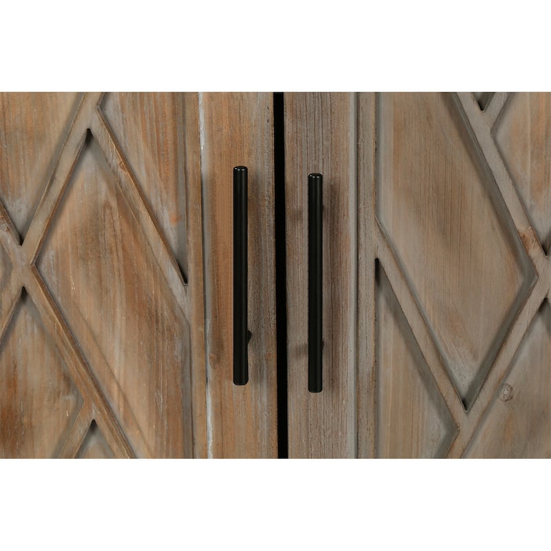 4 Door Wooden Sideboard for Living room Dining room Hallway entryway