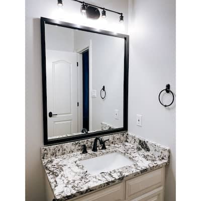 Frame My Mirror Black Framed Mirror, Ellis Design.