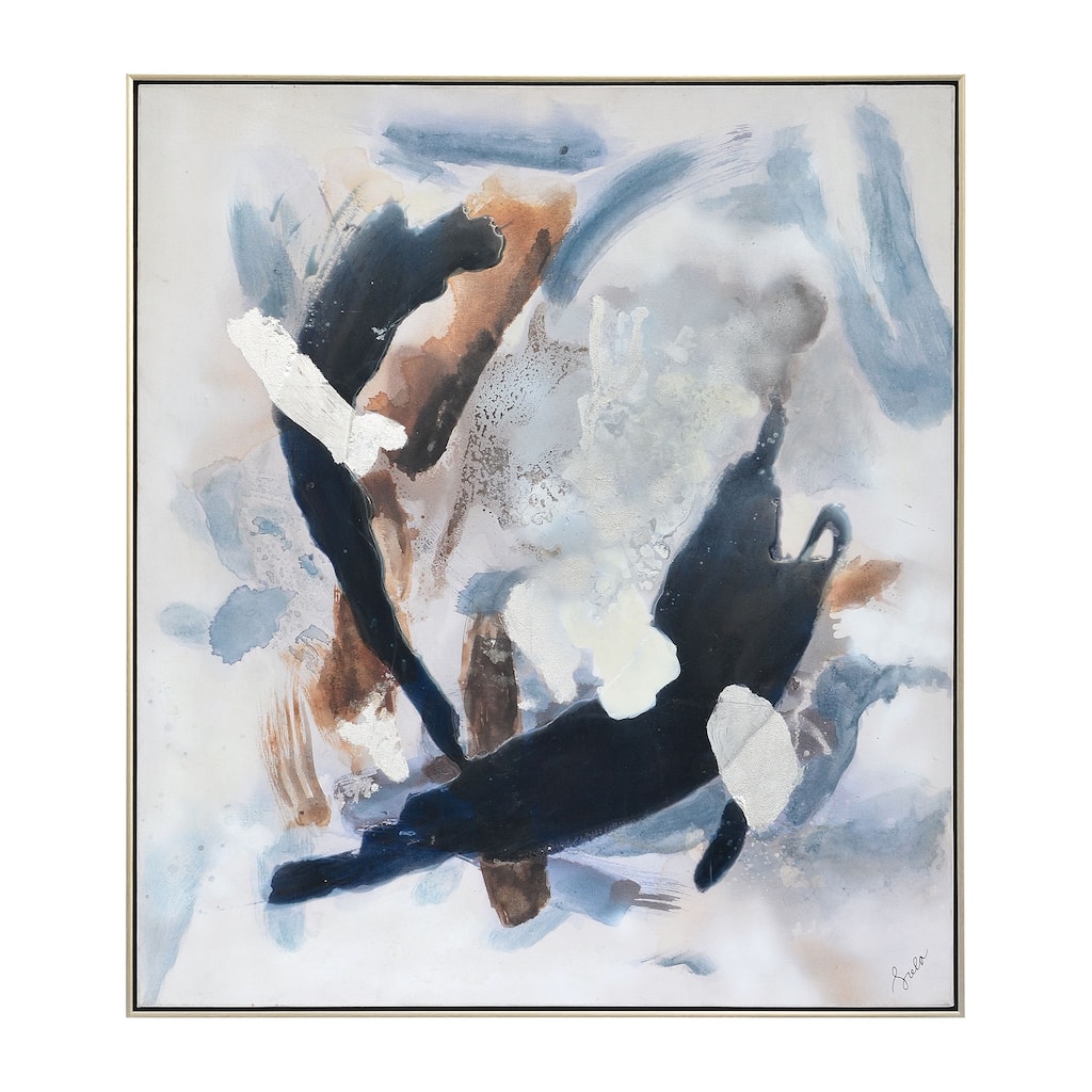 Renwil Antofalla 36" Wide Canvas Art, Blue