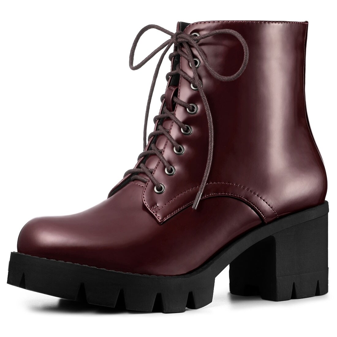 chunky combat boots