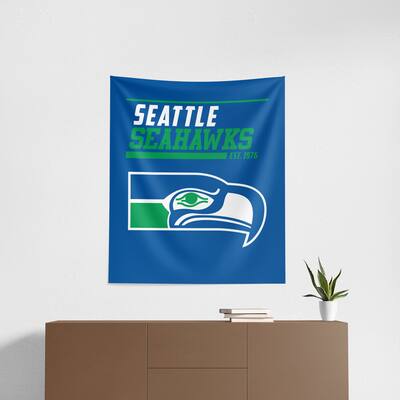 NFL Seattle Seahawks 40 YD Dash Legacy Wall Hanging - 34"x40"