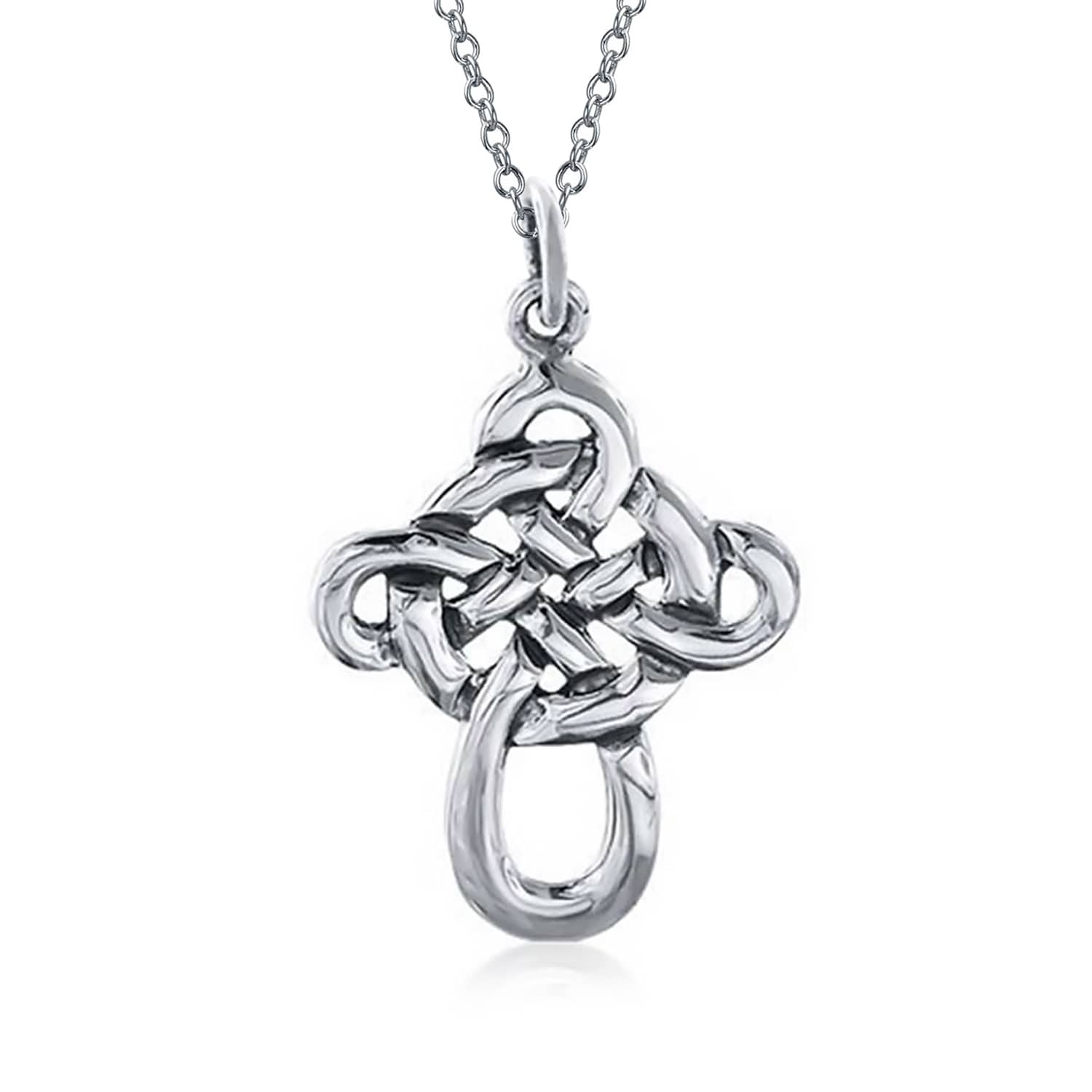 18/" 925 Silver Black Diamond Accent Twist Necklace