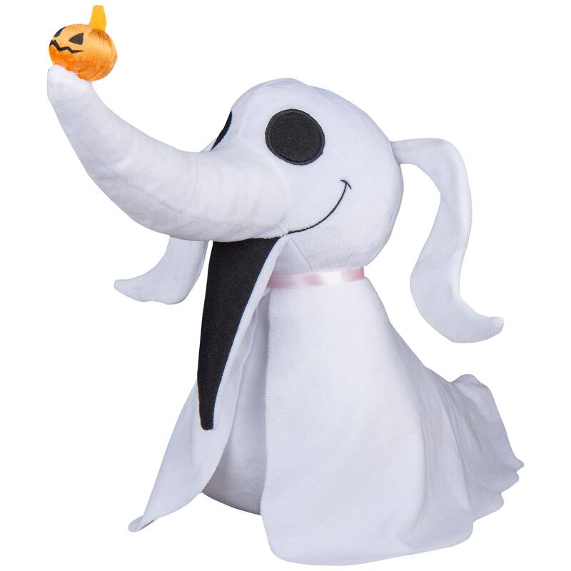 Gemmy Zero Halloween Greeter with Jack O' Lantern Nose
