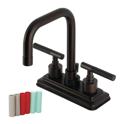 Kingston Brass KS664.CKL Kaiser 1.2 GPM Centerset Bathroom Faucet with