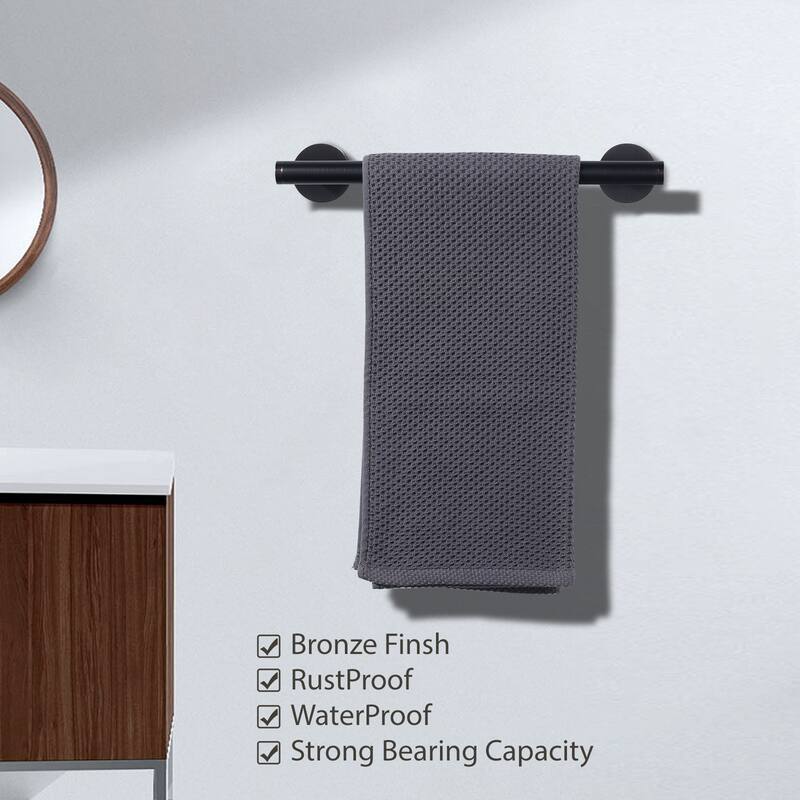 WOWOW Mutiple length Wall Mounted Stainless Steel Towel Bar