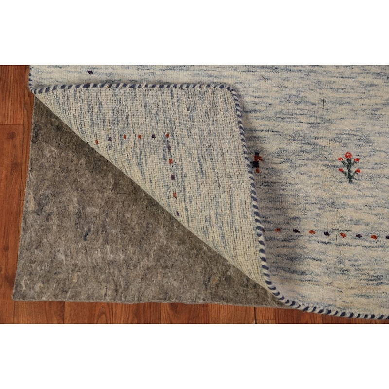 Little Animals Tribal Gabbeh Oriental Rug Handmade Wool Carpet - 3'11" x 5'9"
