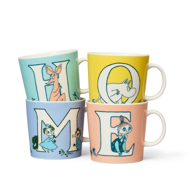 Moomin by Arabia Mug 13.5oz ABC H