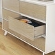 preview thumbnail 28 of 43, Max and Lily Scandinavian 6 Drawer Dresser