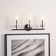 preview thumbnail 2 of 5, SAFAVIEH Lighting Remery 3-light LED Vanity Sconce - 22" W x 5.5" L x 11.8" H
