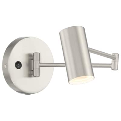 Access Lighting Juhl LED Reading Light - Brushed Steel - Dedicated LED