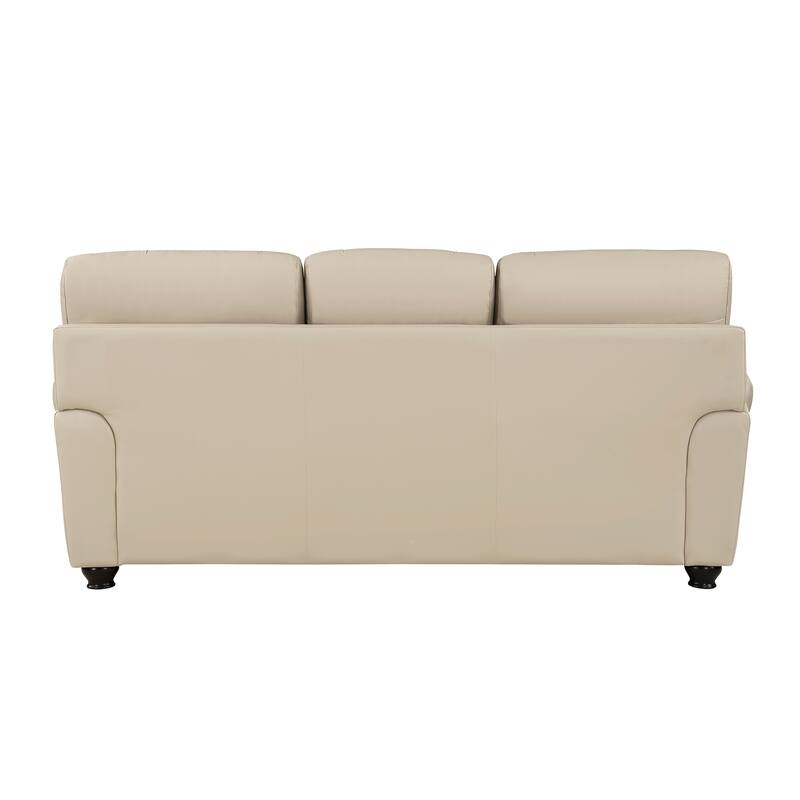 Ionia Leather Match Living Room Sofa