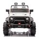 preview thumbnail 72 of 78, 2-seater Kids Ride On Electric Car W/parents control,light&rear searchlight,Power display, Four-wheel suspension Pink