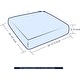 preview thumbnail 4 of 65, Subrtex Stretch Armchair Cushion Cover Textured Grid Furniture Covers