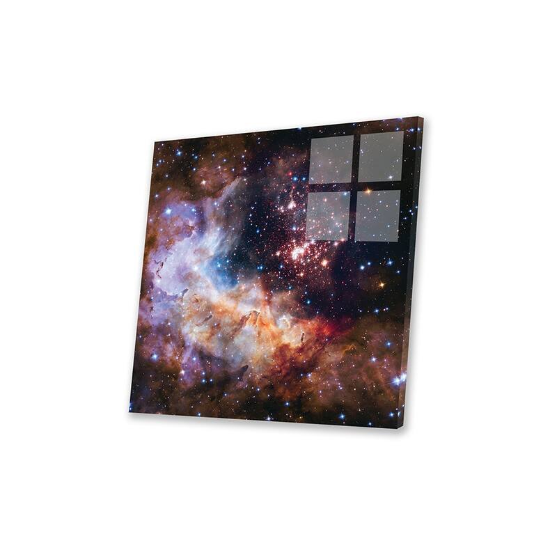 Celestial Fireworks, Westurland 2 (Hubble Space Telescope 25th Anniversary Image) Print On Acrylic Glass by NASA