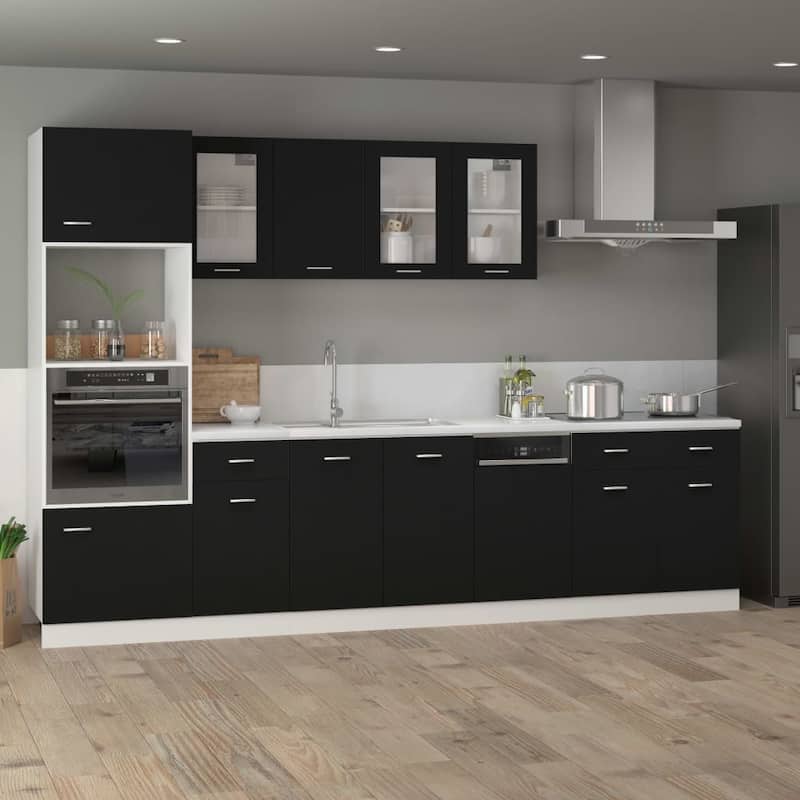 vidaXL Kitchen Cabinet Storage Cupboard Under Sink Organizer Engineered Wood