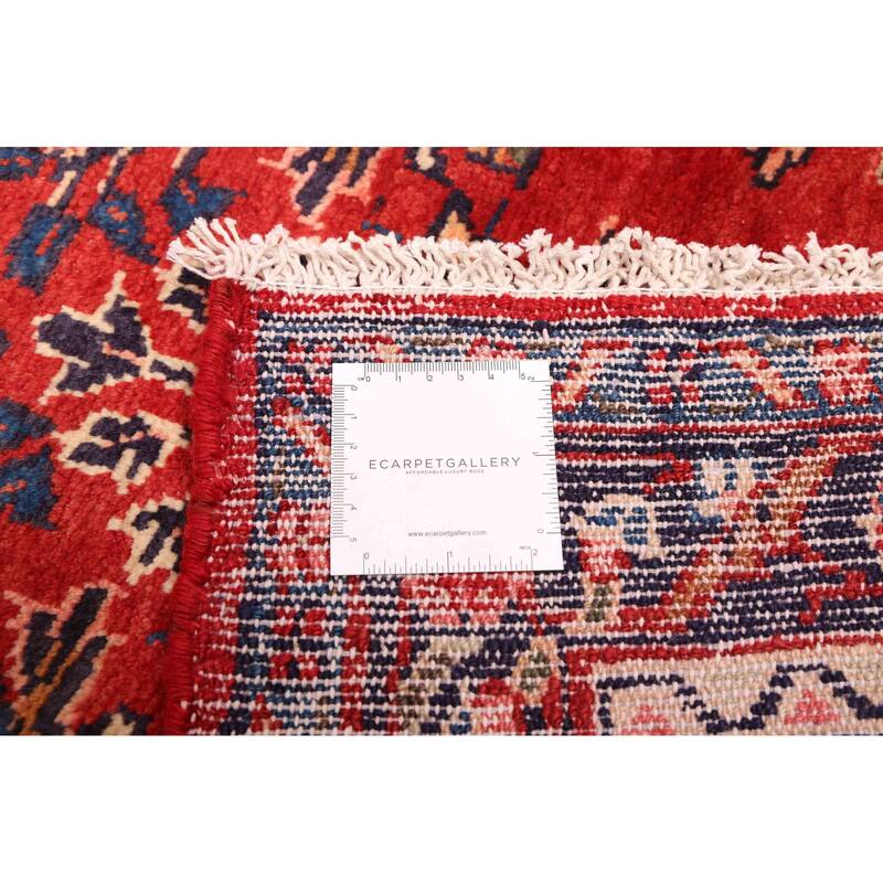 ECARPETGALLERY Hand-knotted Anadol Red Wool Rug - 2'9 x 10'11