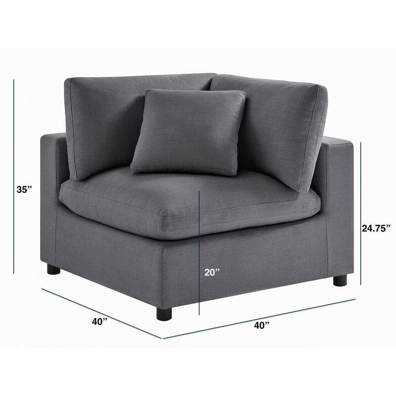 Cambrai Modular 6-Piece Nest Sectional by Greyson Living