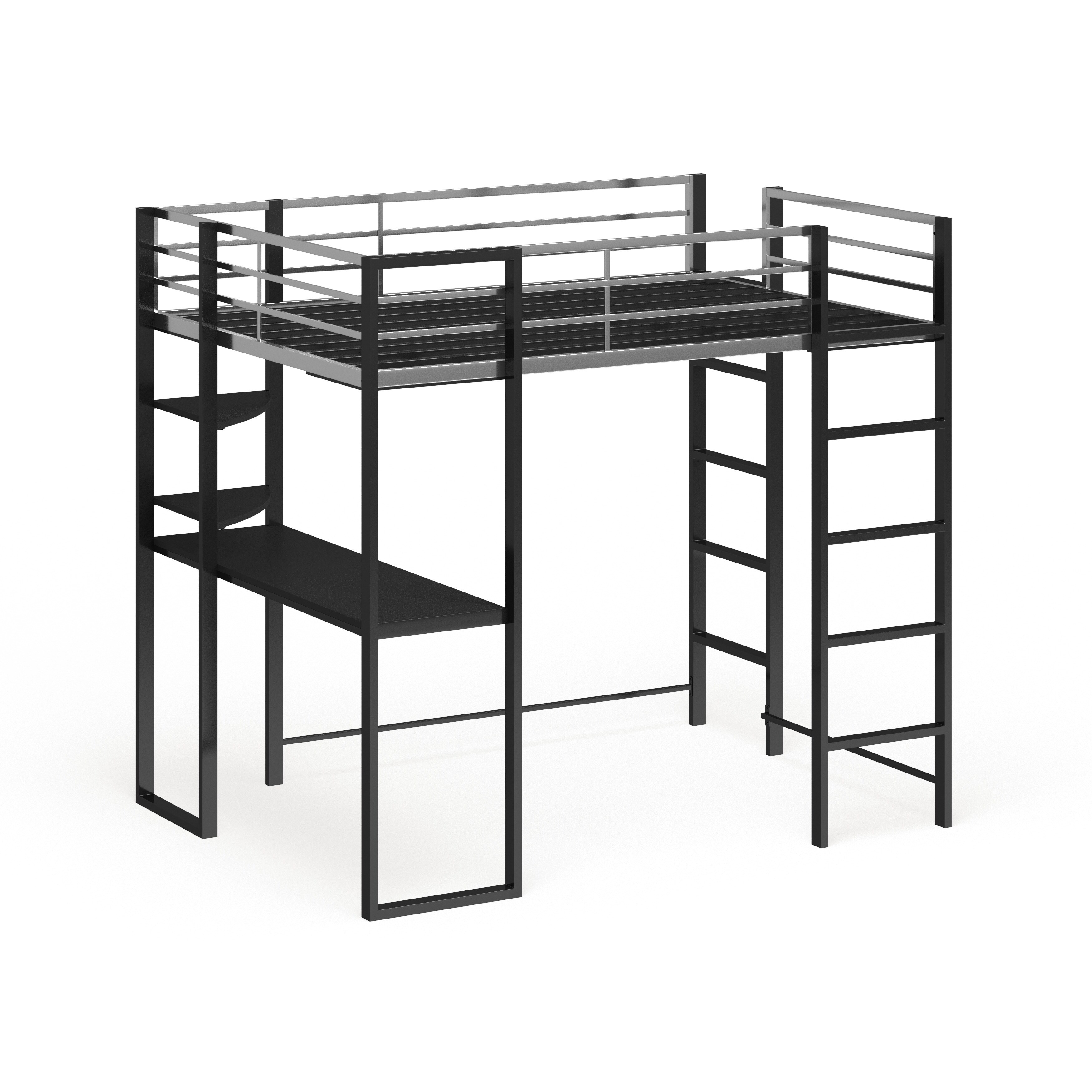 workstation loft bed