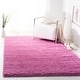 preview thumbnail 117 of 239, SAFAVIEH Santa Monica Shag Einara 2-inch Thick Area Rug 4' x 6' - Pink - Rectangle