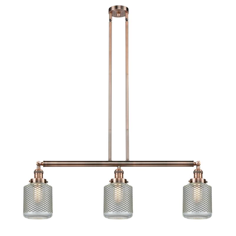 Innovations Lighting Stanton 3 Light 39" Wide Linear Chandelier