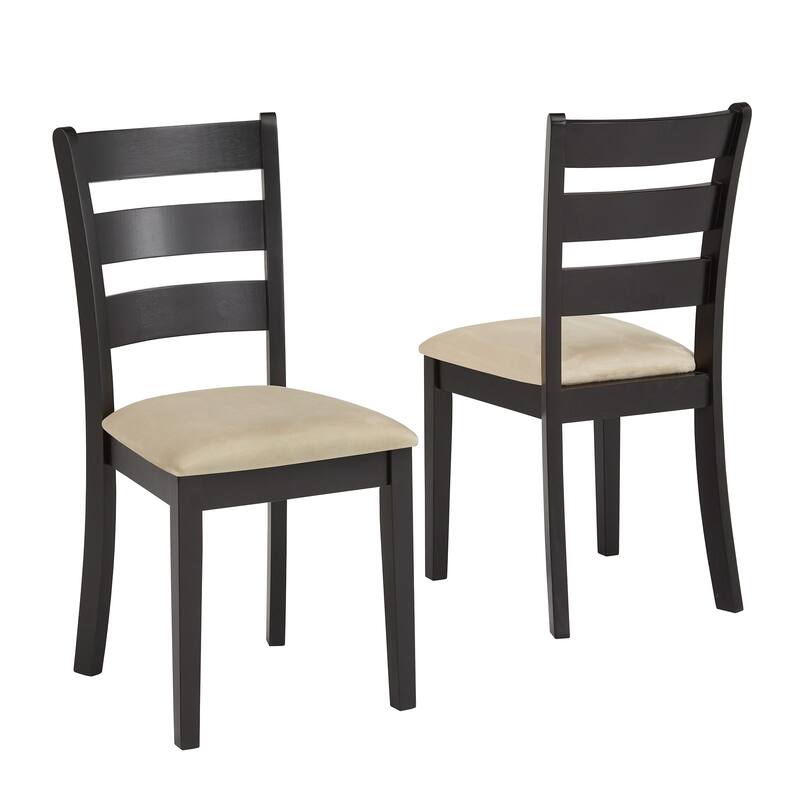 Wilmington Black Round Pedestal 5-piece Dining Set by iNSPIRE Q Classic