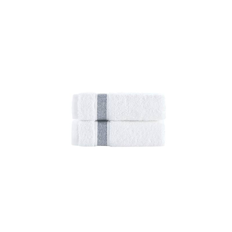 Brooks Brothers Ottoman Rolls 2 pcs Wash Towels - Navy