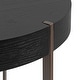 preview thumbnail 3 of 8, Kate and Laurel Rovin Side Table Wood and Metal - 16x16x18