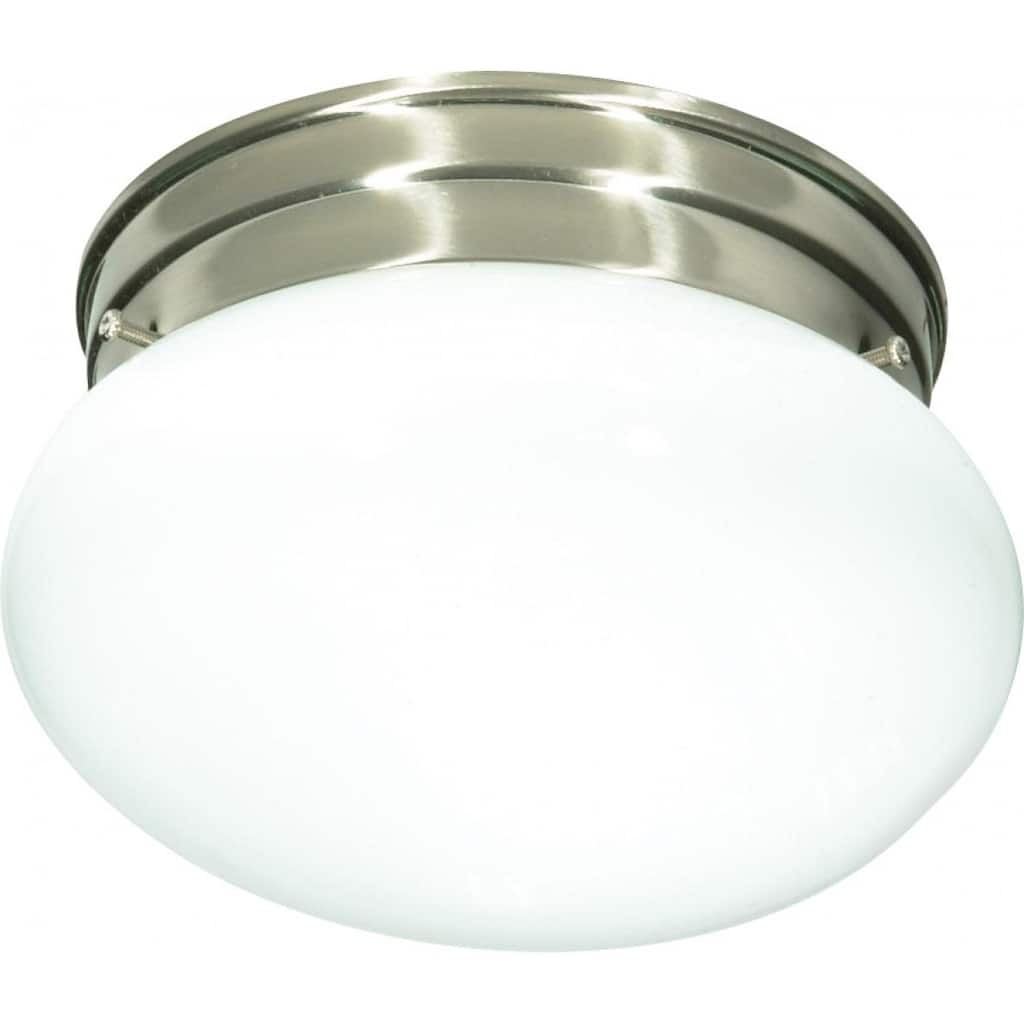 Nuvo Lighting 76/601 Single Light 7-1/2" Wide Flush Mount Bowl Ceiling
