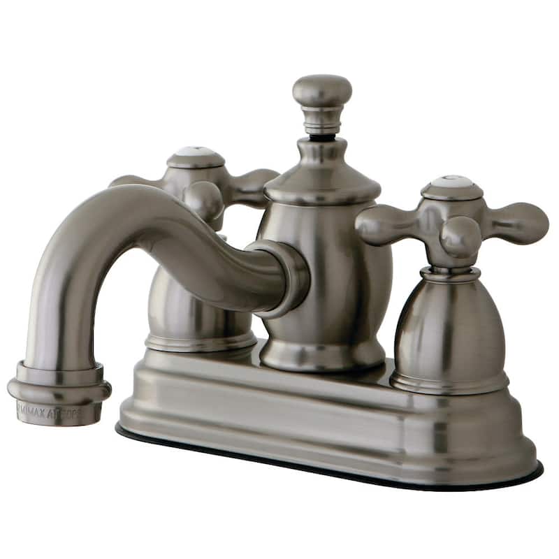 Kingston Brass English Country 1.2 GPM Centerset Bathroom Faucet with - Brushed Nickel