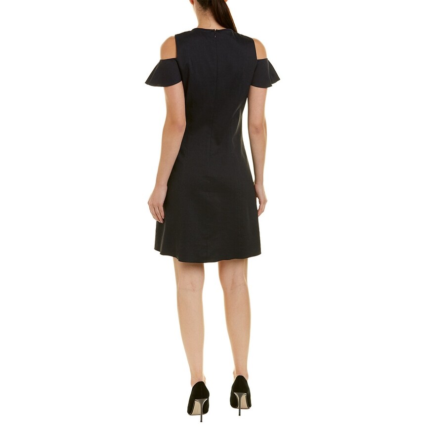 elie tahari a line dress