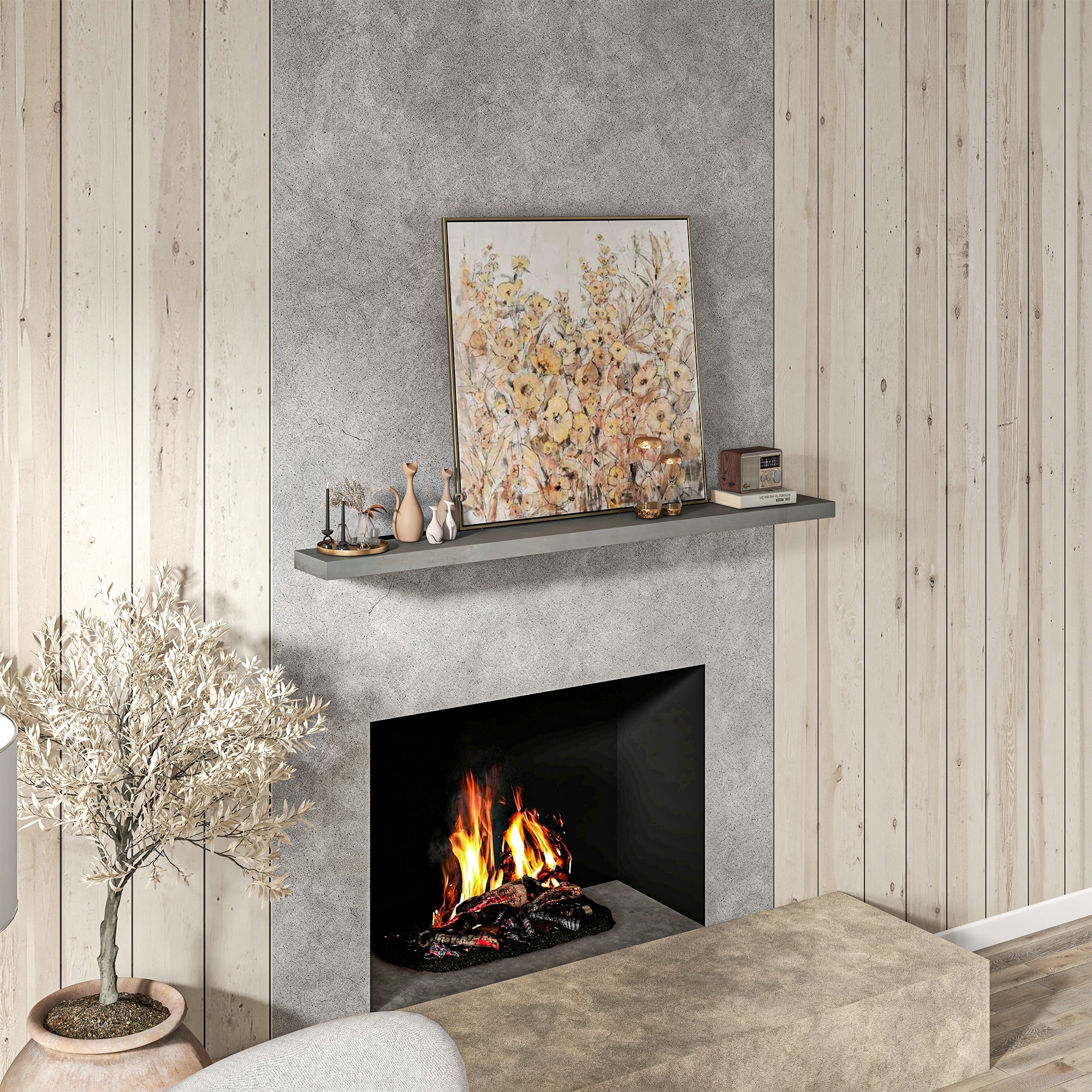 72 inch wood hot sale shelf