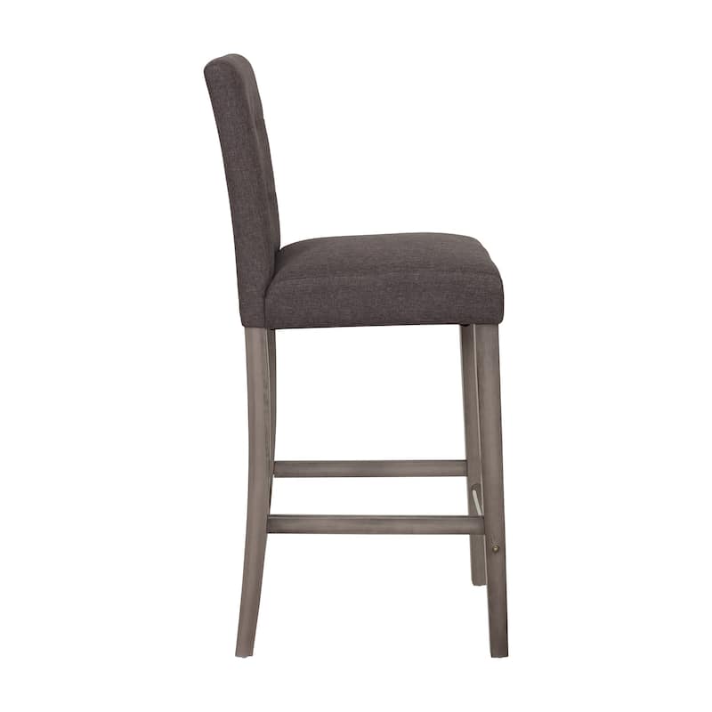Leila Upholstered 31" Bar Height Barstool
