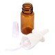 preview thumbnail 3 of 3, 24 Pack Empty Refillable Nasal Spray Bottles, Amber, 0.35 Oz