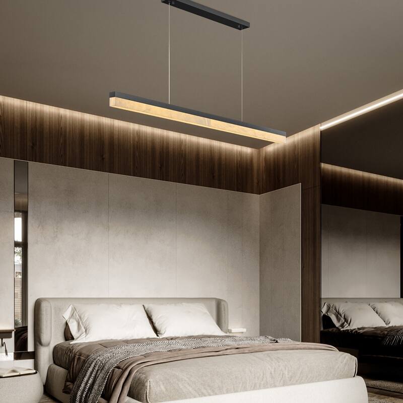 KAYLA Alabaster Pendant Light 1200 - 1800 Matte Black/Gold