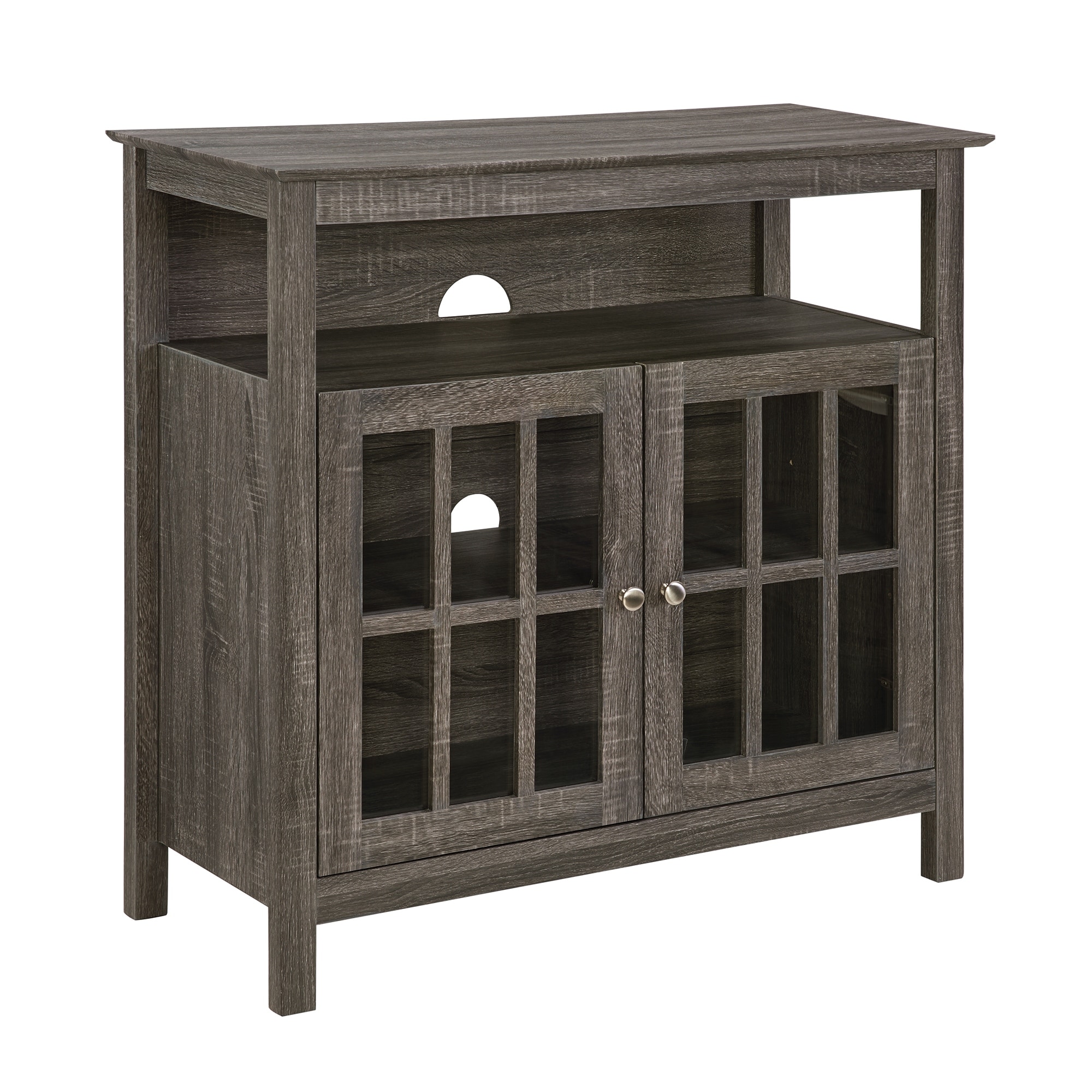 Convenience Concepts Big Sur Highboy 40 inch TV Stand with Storage Cabinets