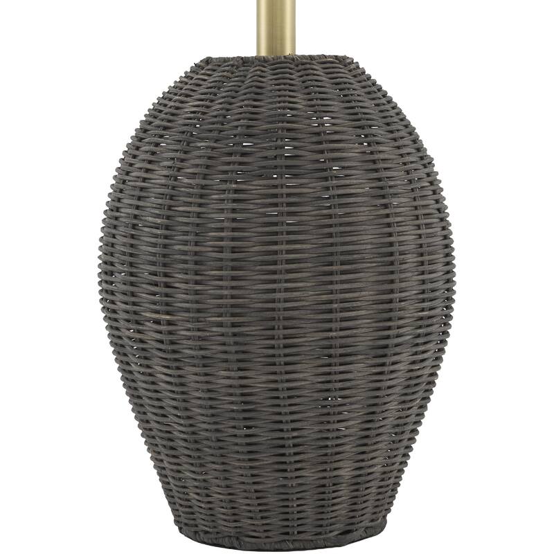 Livabliss Jacaranda Global Accent Floor Lamp - 24"H x 14"W x 14"D