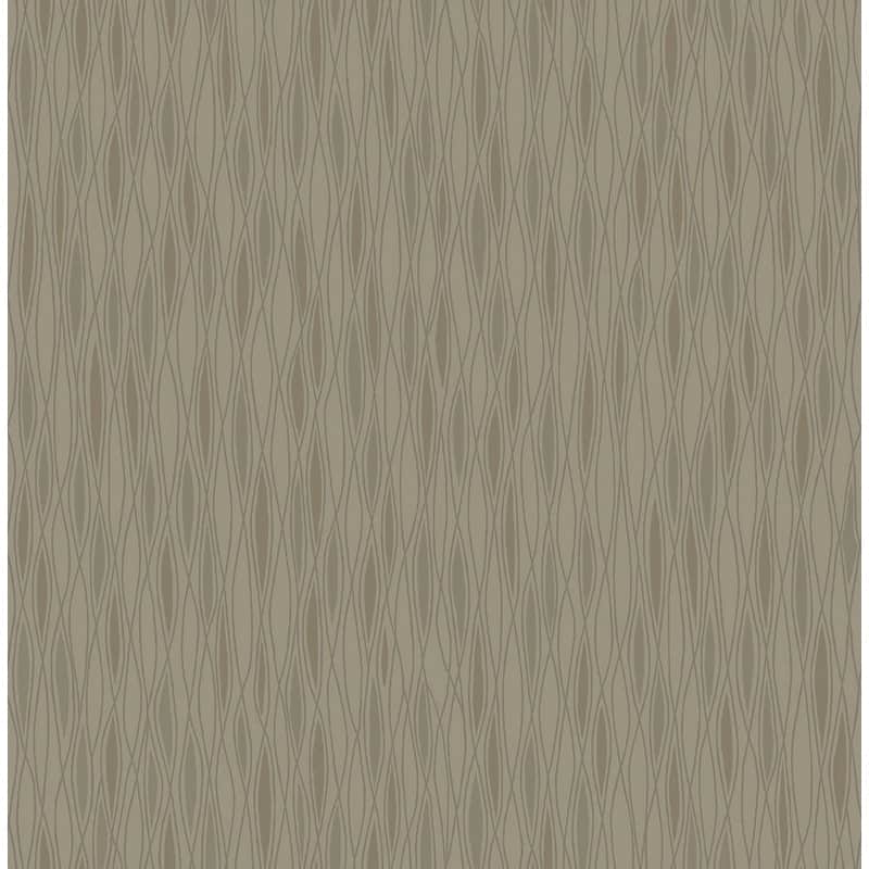 Seabrook Designs Hemera Ikat Waves Unpasted Wallpaper
