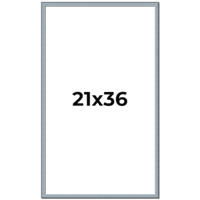 21x36 Frame Rustic Sky Blue Solid Wood Picture Frame | 0.75 Inch