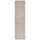 preview thumbnail 9 of 7, SAFAVIEH Handmade Natural Fiber Agostina Farmhouse Fringe Jute Rug 2'3" x 8' Runner - Natural/Grey - Runner