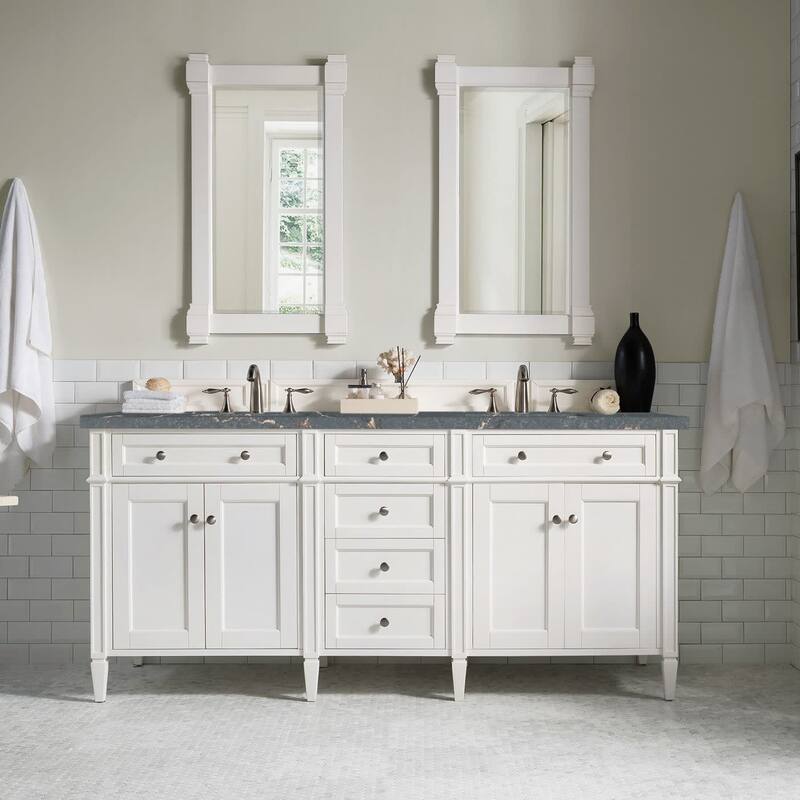 James Martin Vanities 650-V72-FPBL Brittany 72" Free Standing Double