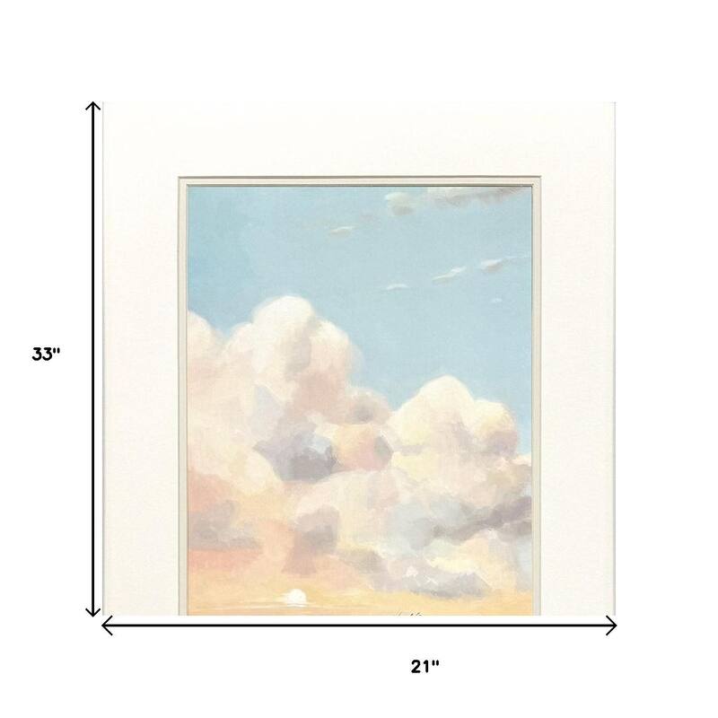 HomeRoots Set Of Two Land and Sea Brown Framed Wall Art